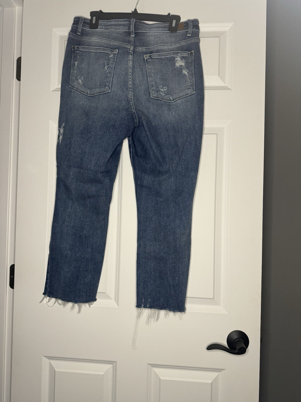 Judy Blue Straight Fit Jeans 11/30 Jb82436md Distressed 