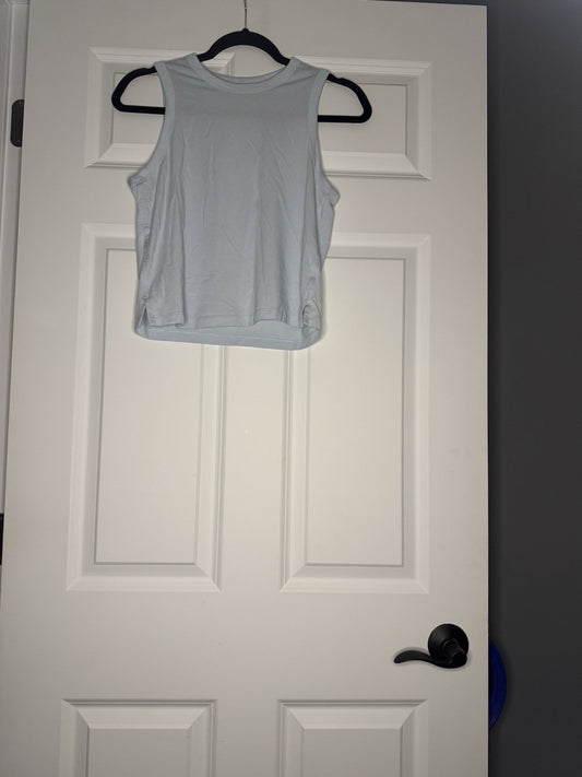 Lululemon Tank Top W Slits In Side Baby Blue Size 4