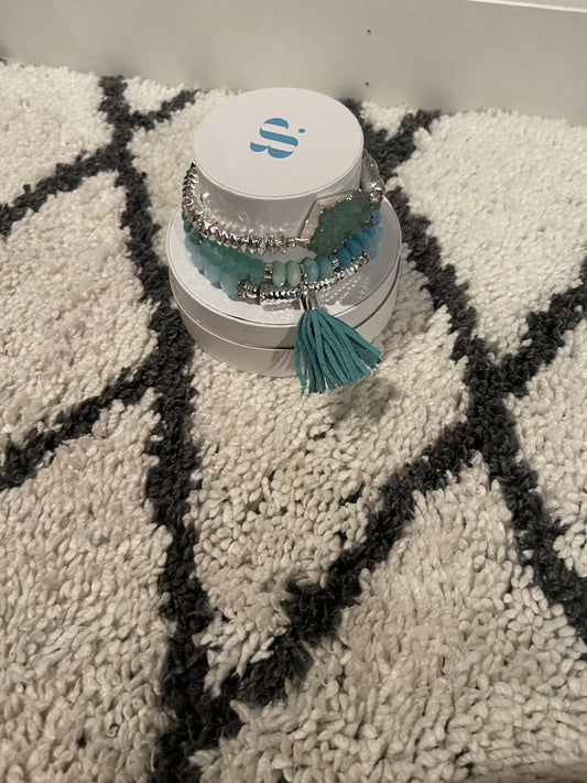 Bomb Party Slice Of Paradise Stack Bracelets 