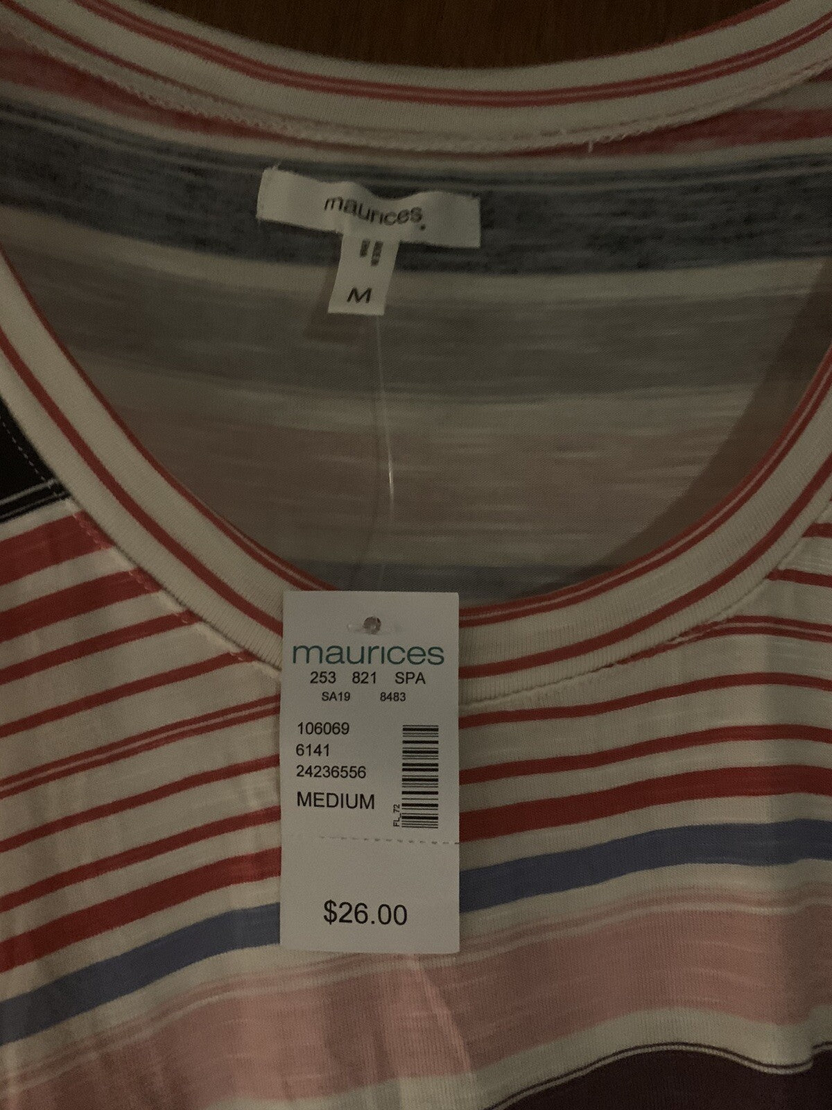 Maurices Tank Top Size Medium Nwt