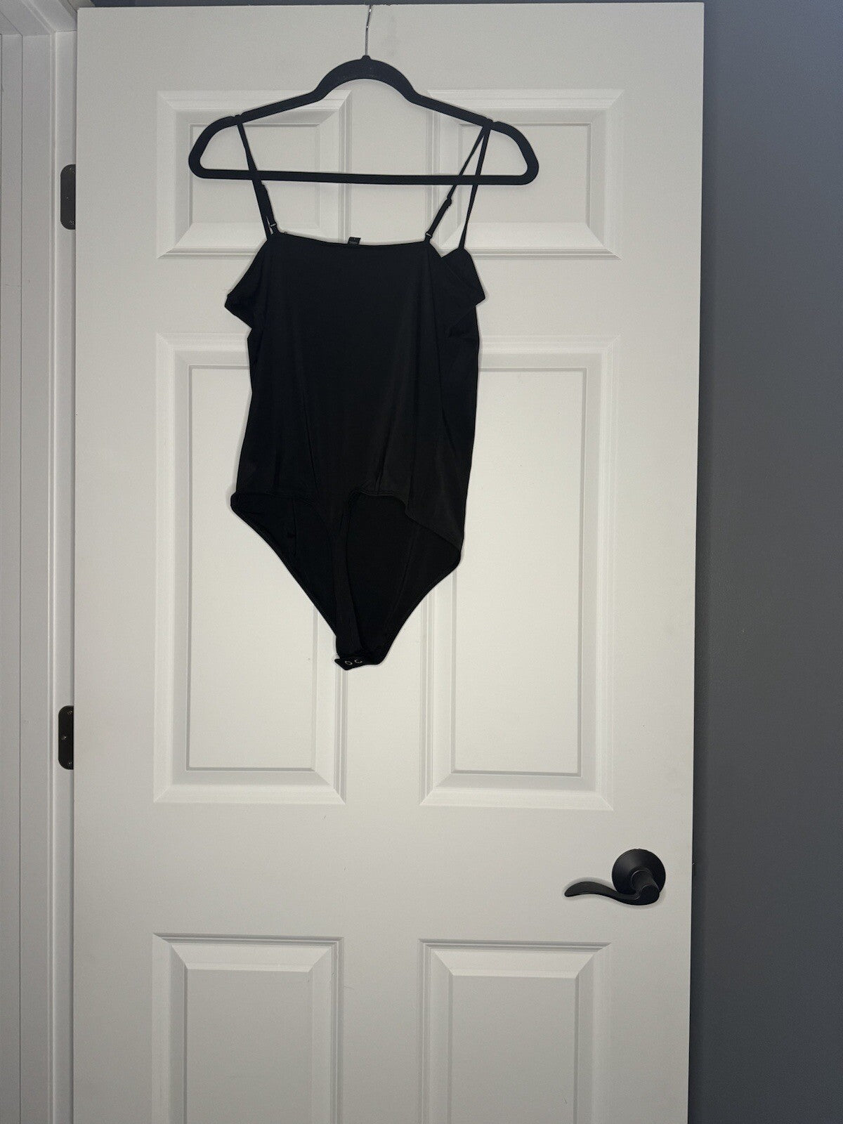 Express Body Contour Bodysuit Large Black 