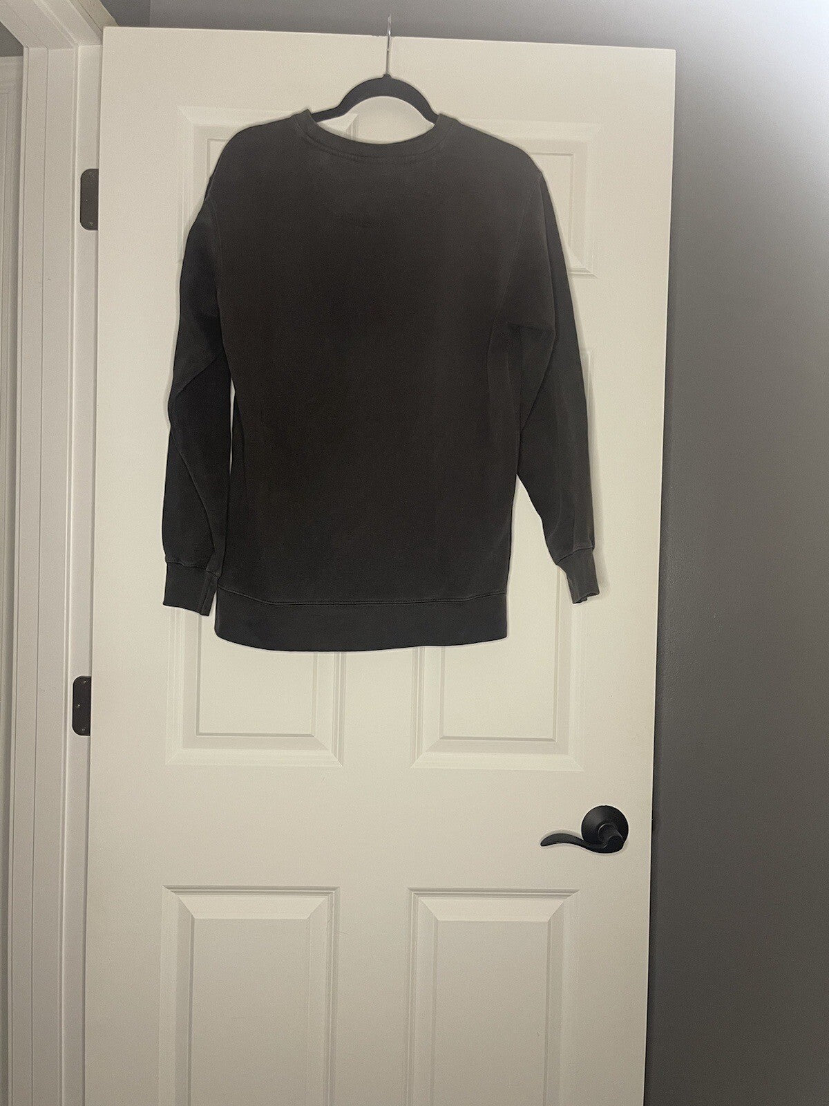 Comfort Colors Mizzou Crew Sweatshirt Gray With Gold Print