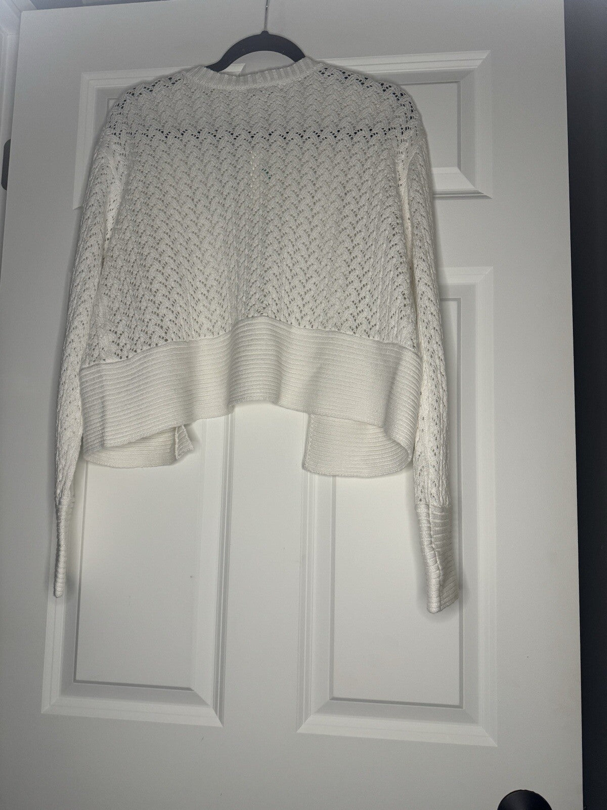 Z Supply Kapa Cardigan Large White Knit Nwt 79