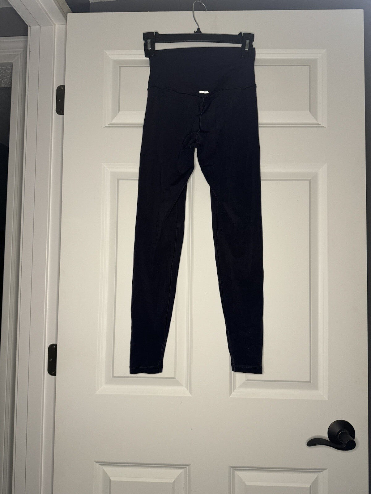 Aerie Chill Play Move Cropped Leggings Small Navy 