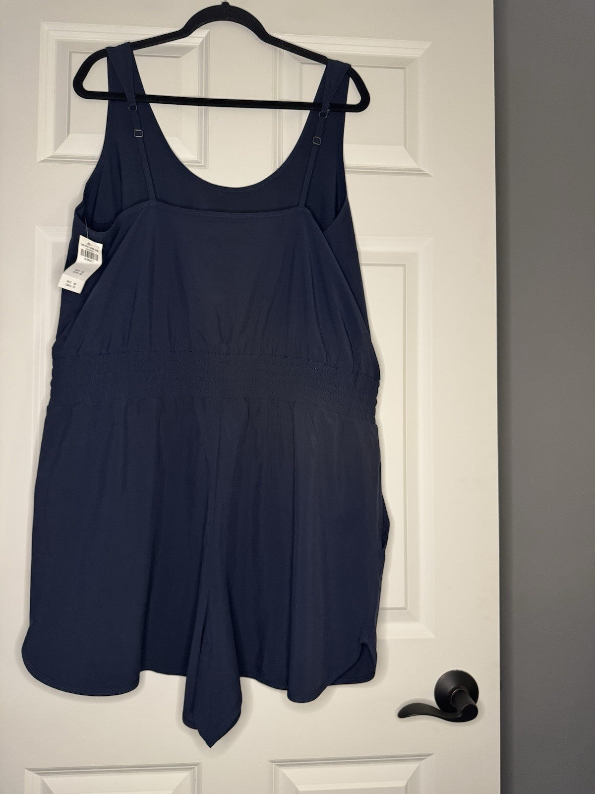 Abercrombie And Fitch Shorts Romper Xl Tall Navy Nwt 