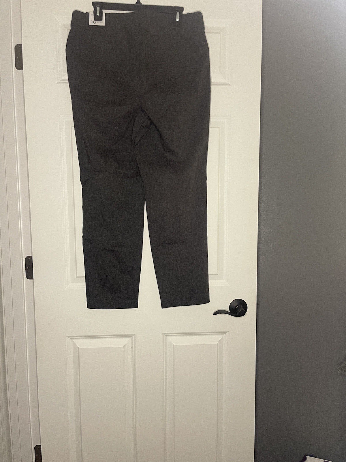 Lane Bryant 4 Season Ankle Slacks Dark Gray 16 New With Tags Msrp 79.95