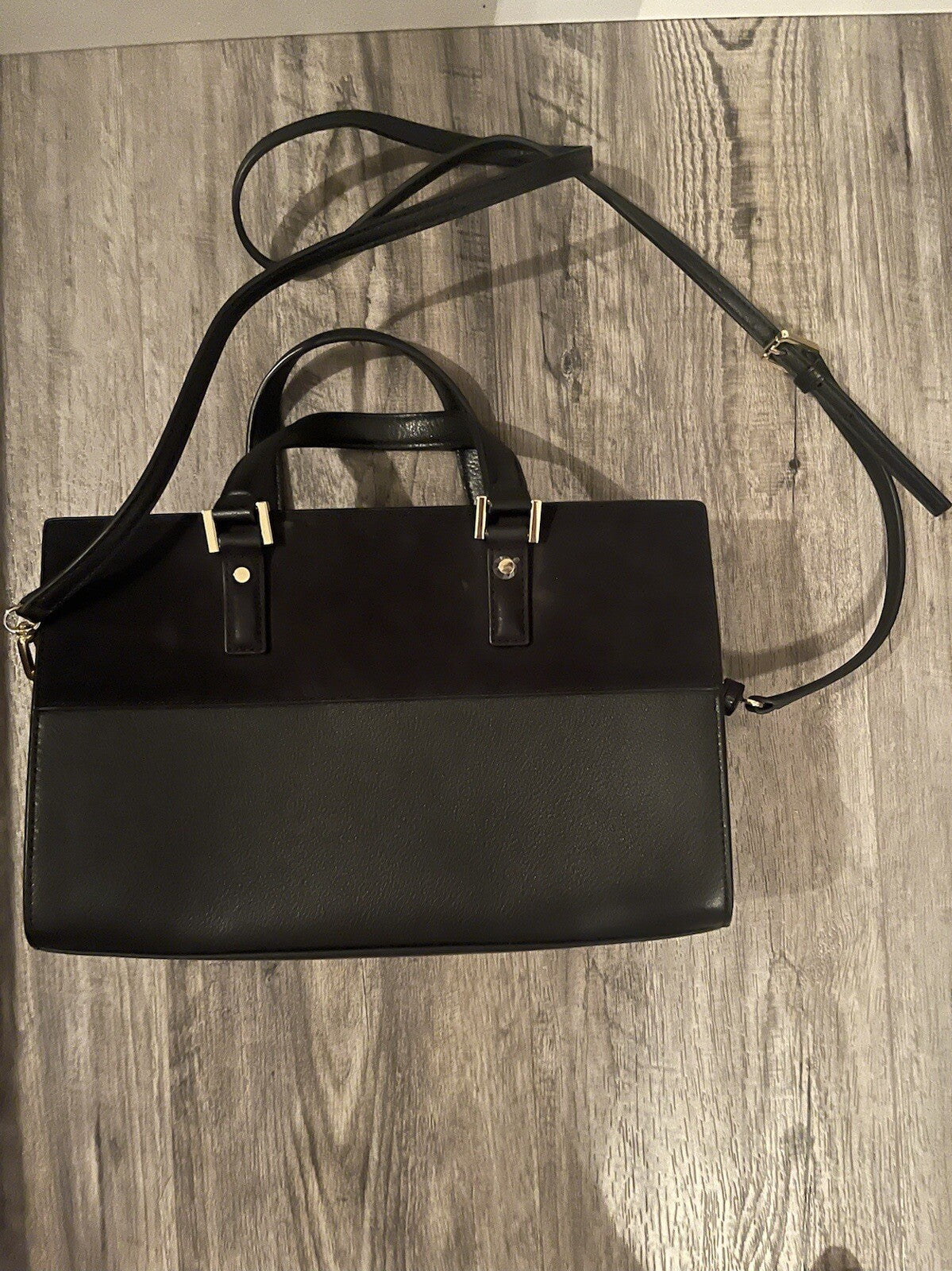 Tory Burch Suede Black Shoulder Bag/crossbody W Dust Cover Bag Small Markings As