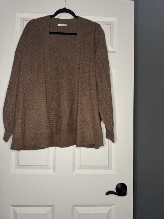 Staccato Brown Knit Sweater Xl Brown 