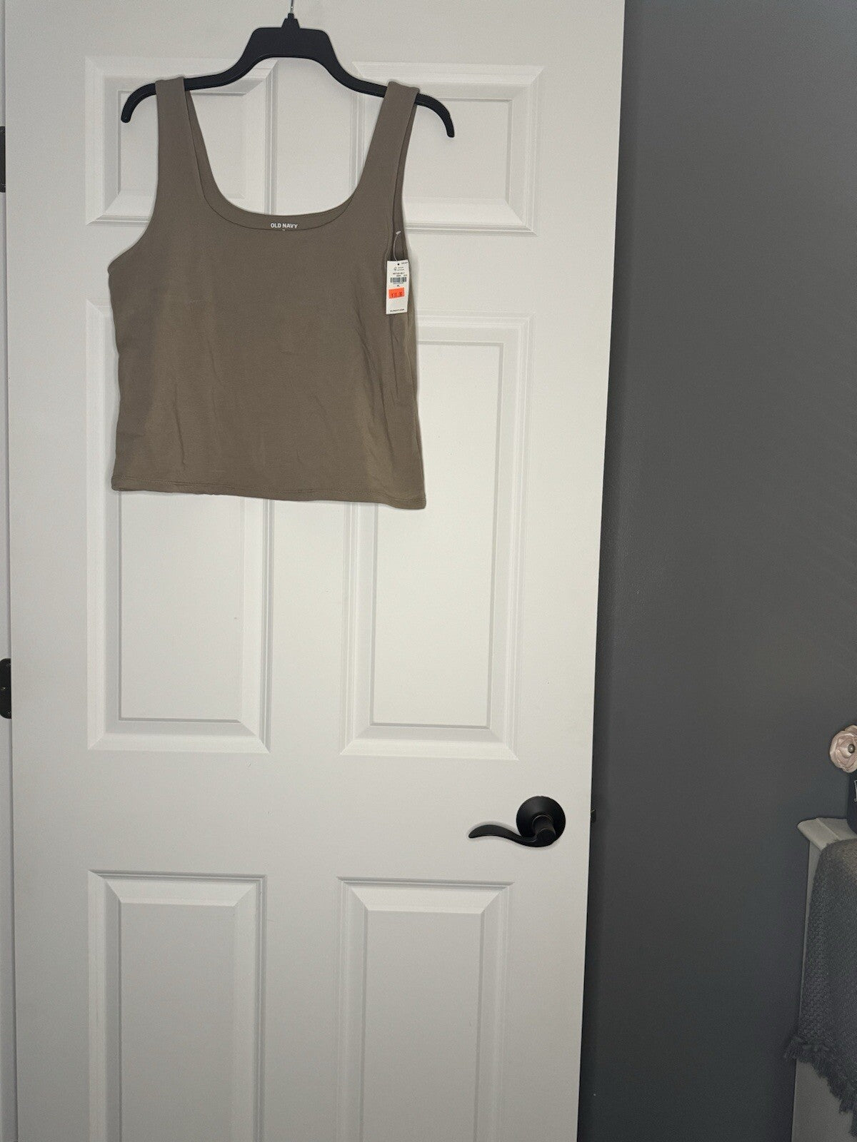 Old Navy Sleeveless Top Taupe Xl Nwt 