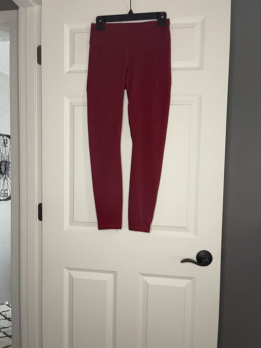 Patagonia Red Leggings Small 