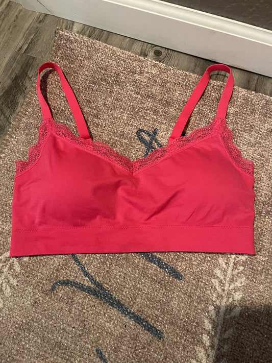 Arula Sports Bra Raspberry Sorbet Xl W Lace