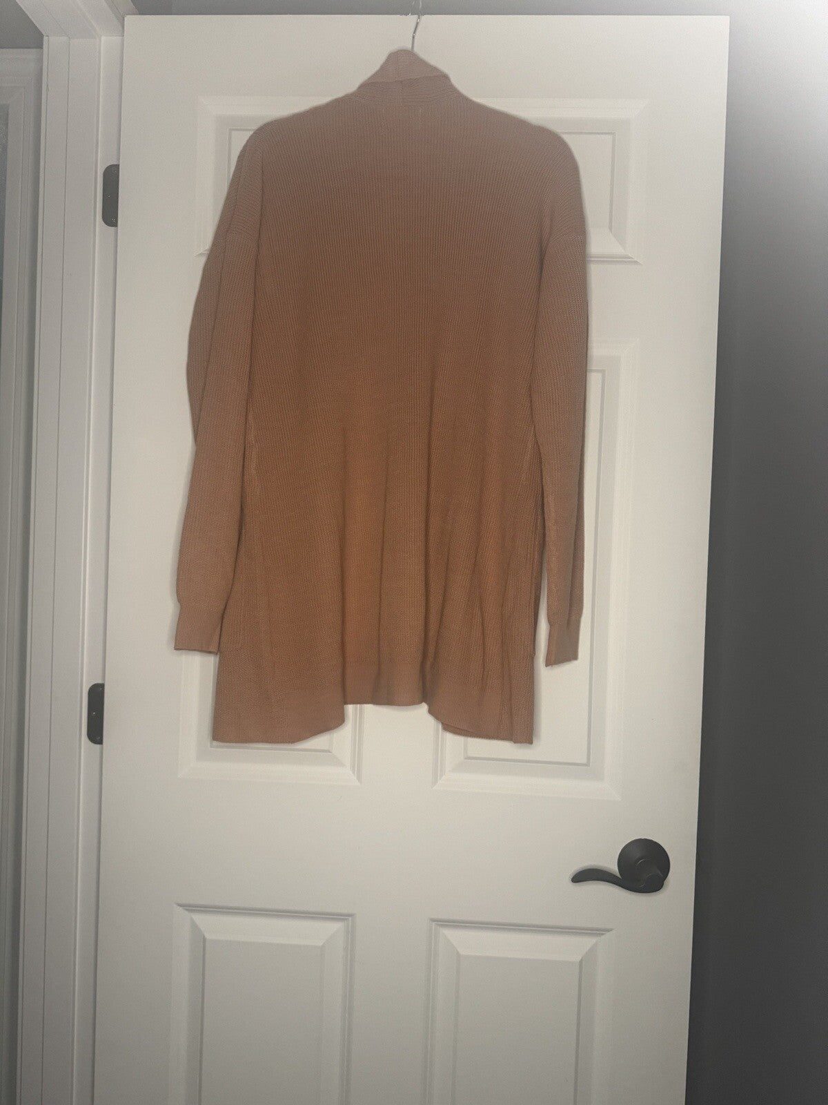 Betseys Boutique Shop Cardigan Xl Ribbed Mauve 