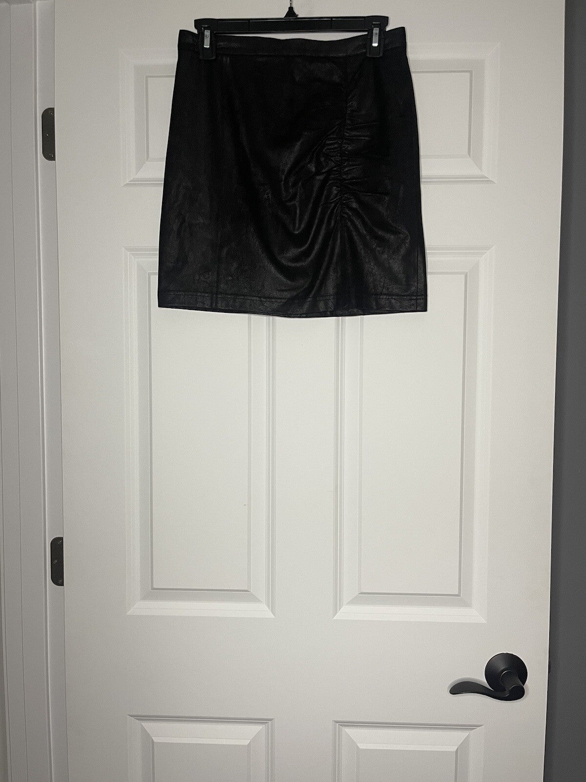 Free people black metallic skirt small With Cinching