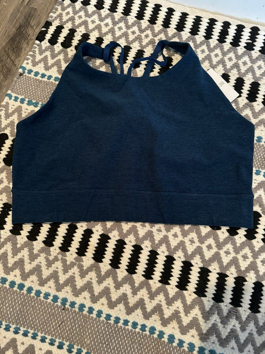 Beyond Yoga Sports Bra Xl Blueish Green Heathered Xl Nwt 
