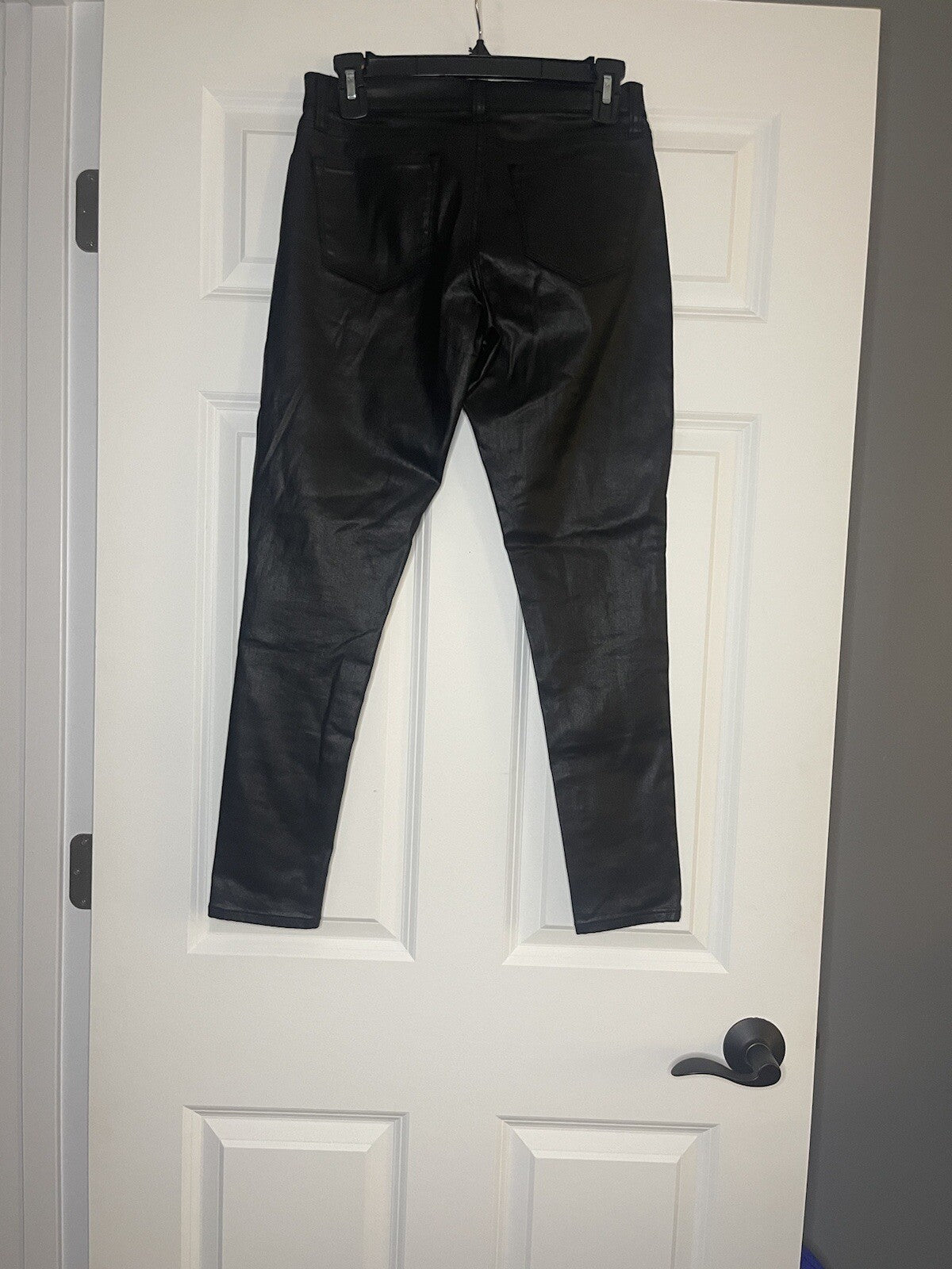 Banana Republic skinny fit 25/ o petite black metallic 