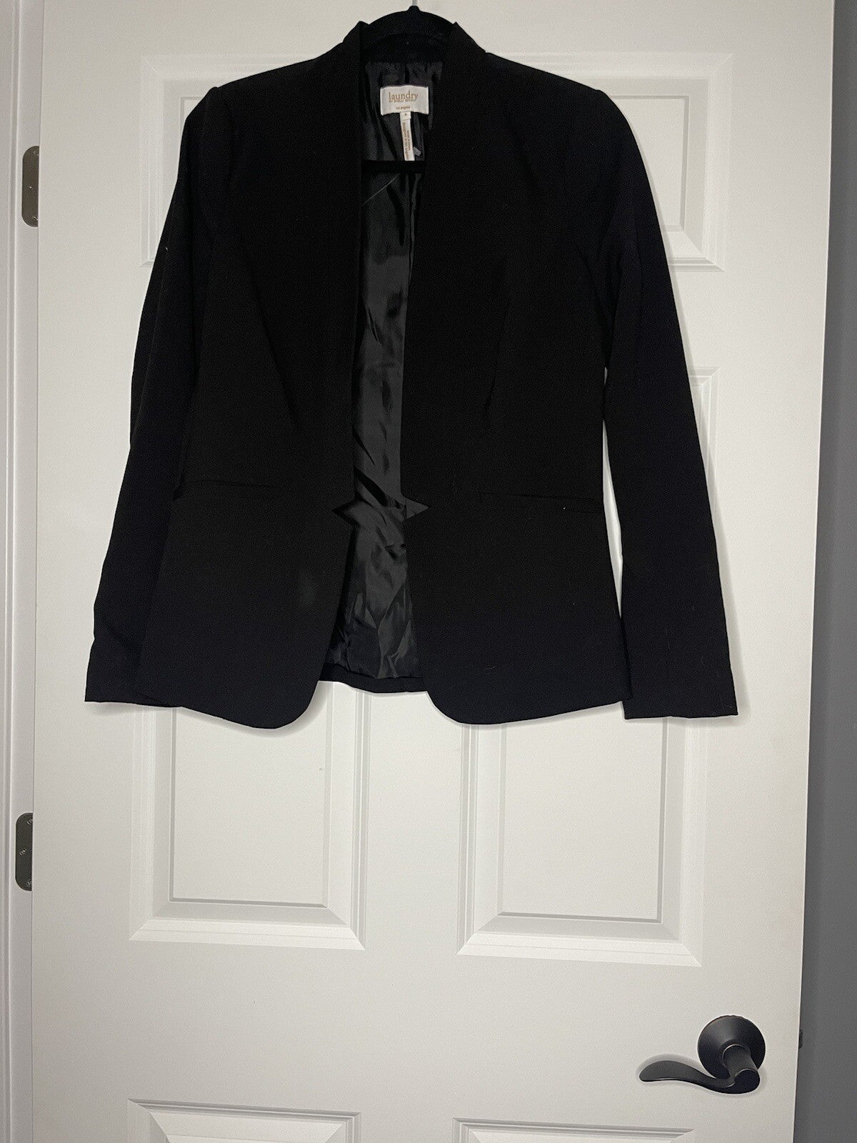 Laundry blazer black size 6