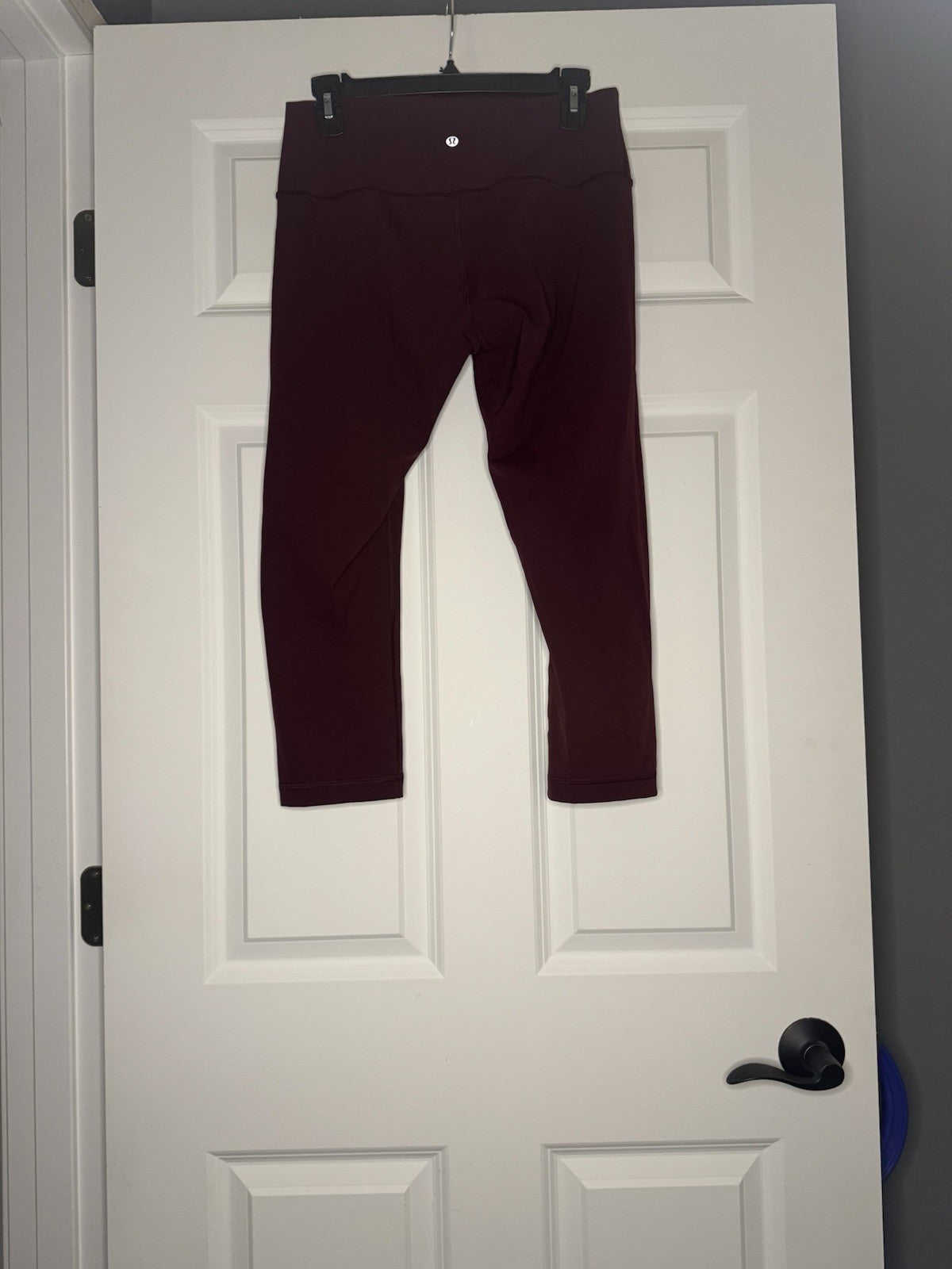 Lululemon Cropped Leggings Maroon Size 10