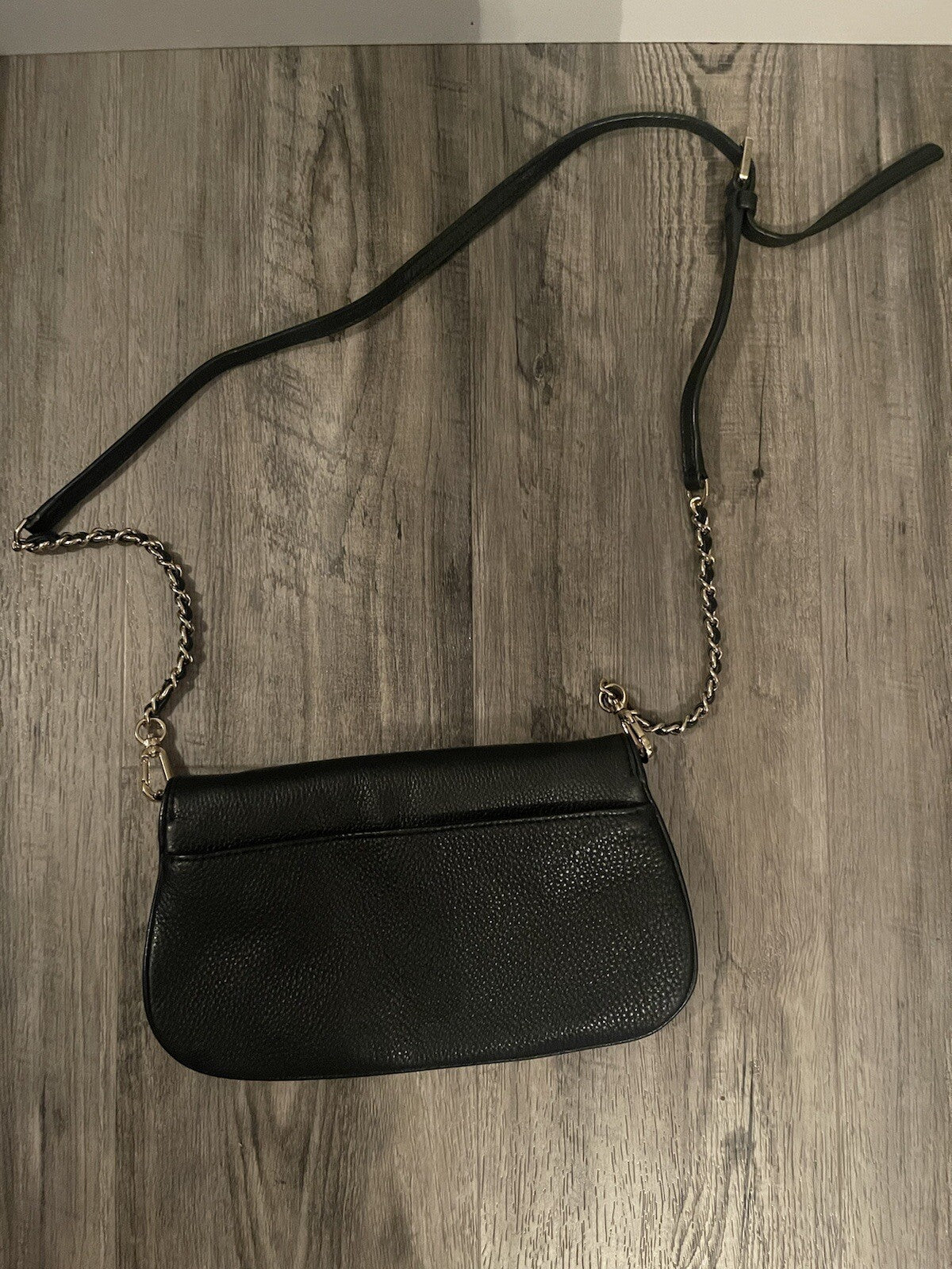 Tory Burch Black Crossbody Clutch In Excellent Condition 