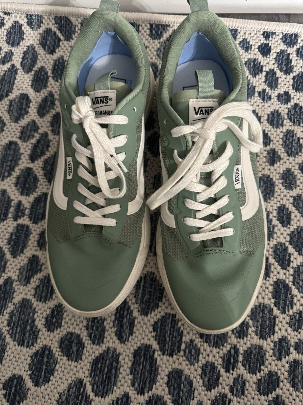 Women’s Van Sneakers 10.5 Men’s 9.0 Worn Once In Excellent Condition 