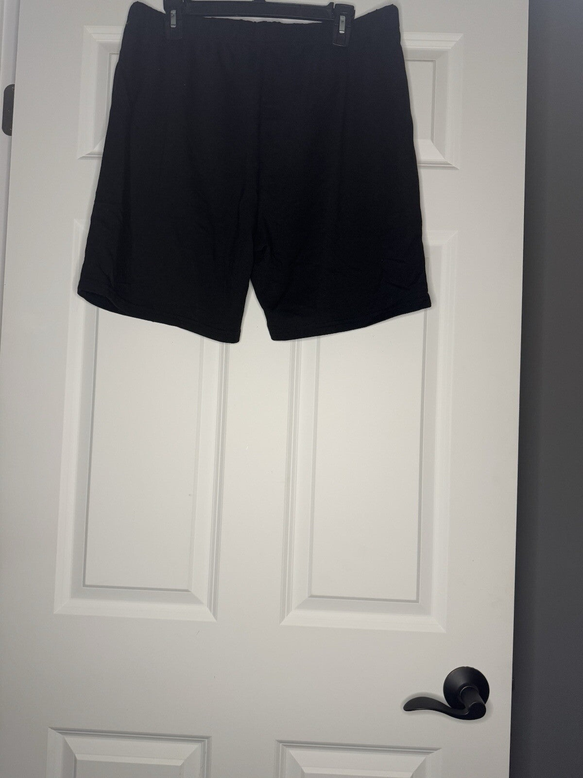 Ekouaer 2 Piece Lounge Set 2xl V Neck T Shirt And Shorts Black 