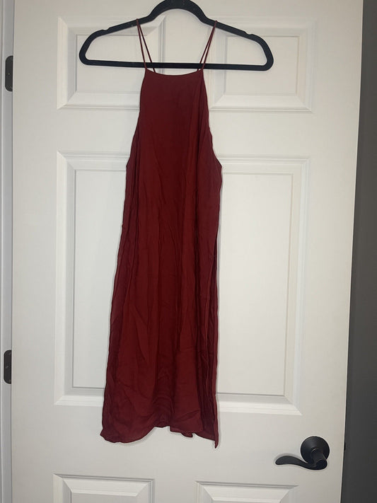 Intimately Free People Nightgown Dress Xs Red