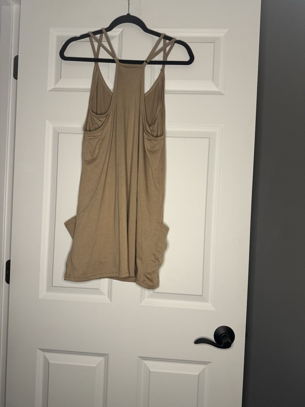 Unbranded Romper Free People Dupe Small Tan Nwot 