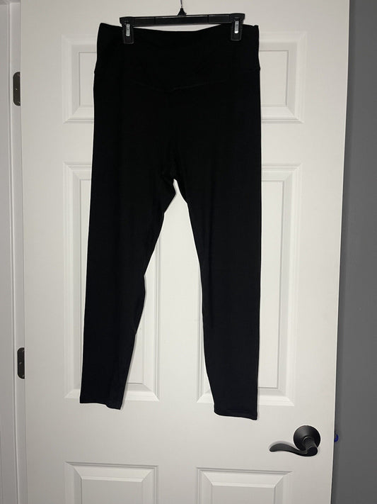 Melody v waist leggings black 2xl NWT