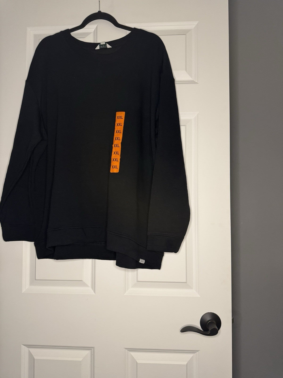 Orvis Cozy Fit Pullover Sweatshirt Black Xxl NWT 