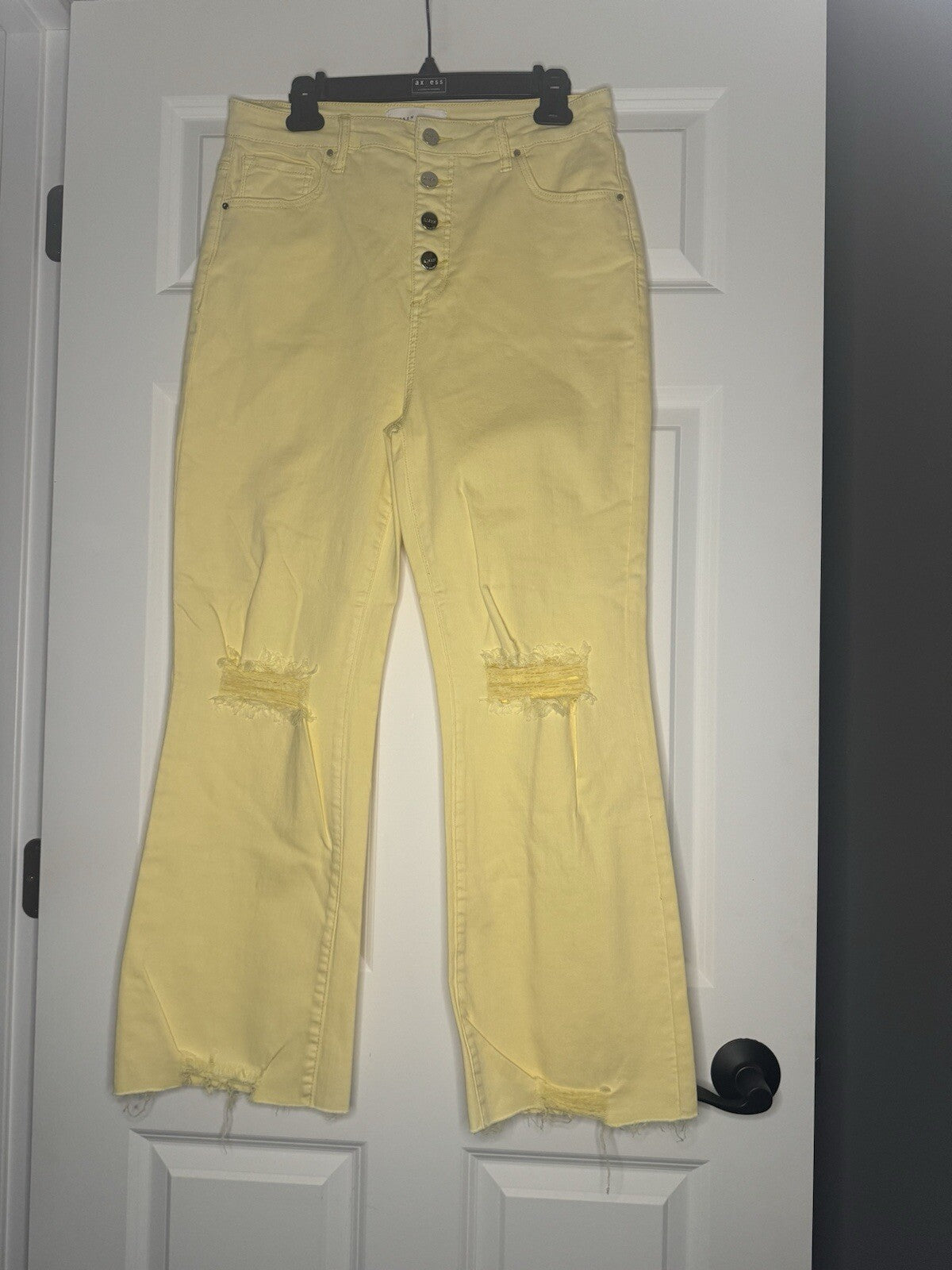 Risen Jeans Yellow 15/32 Style Rdp5504 Distressed 