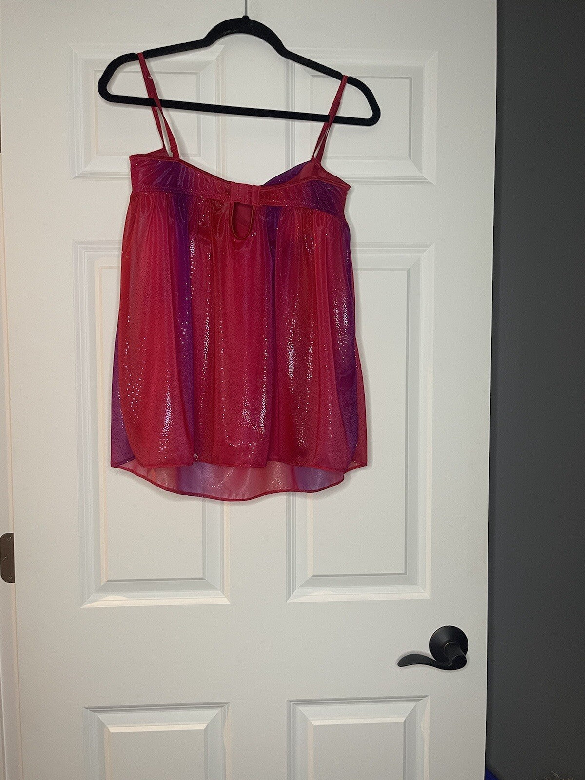Victorias secret lingerie sexy little things 36c pink red sparkle