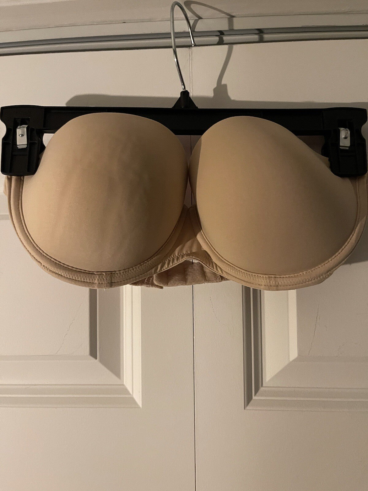 Pink strapless wear everywhere multi wear pushup 34c