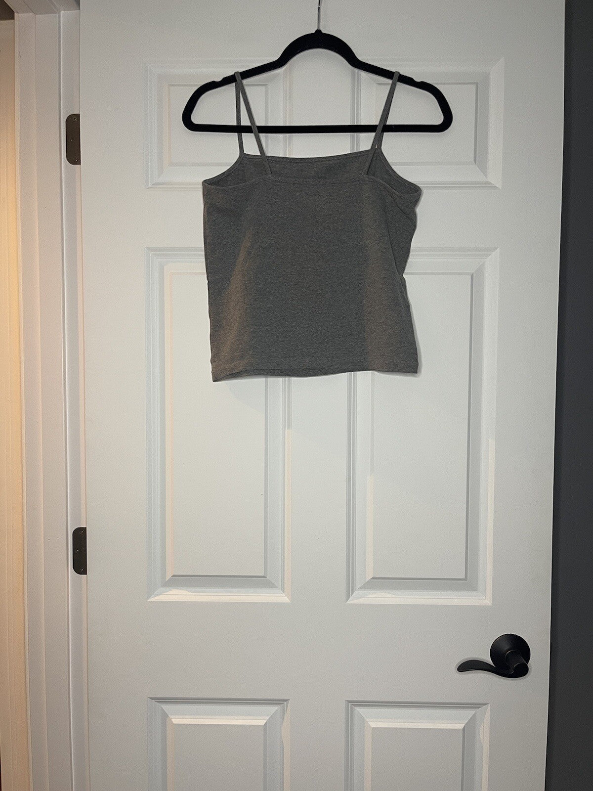 Wild fable crop tank large gray