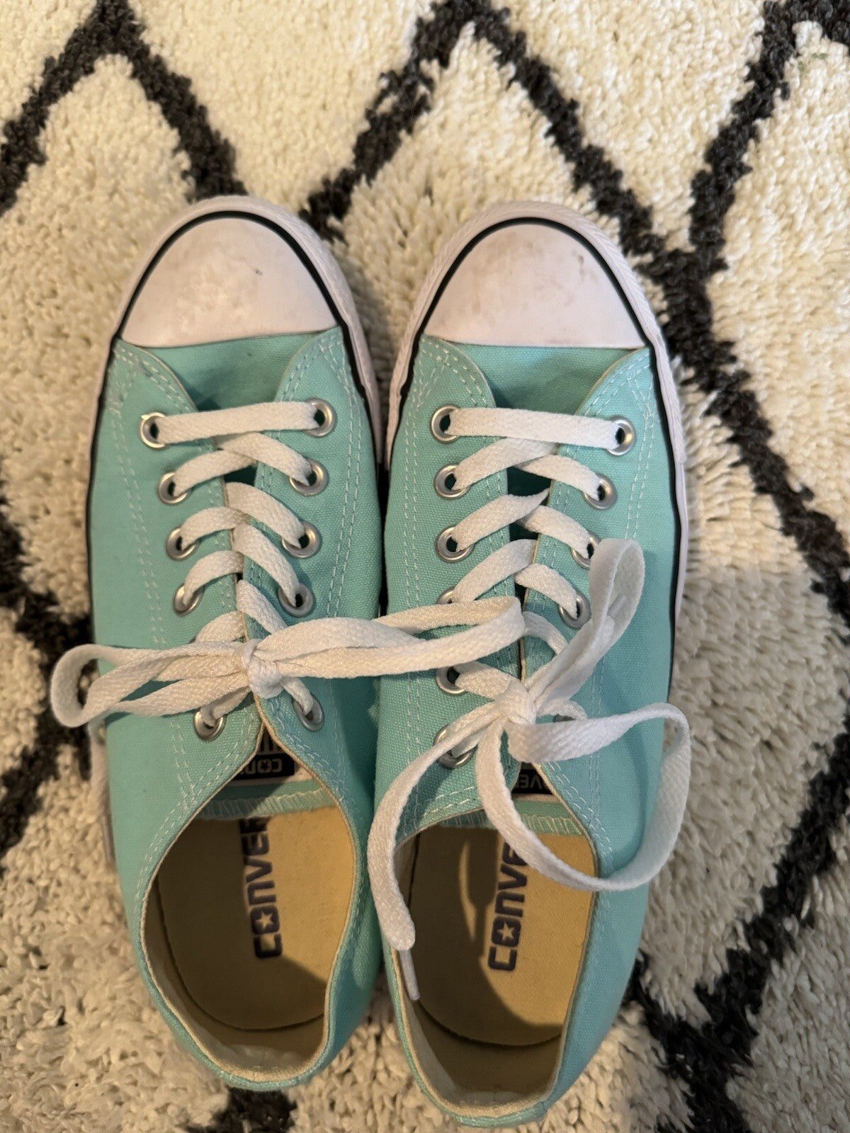 Converse Sneakers Size 7 Blue 