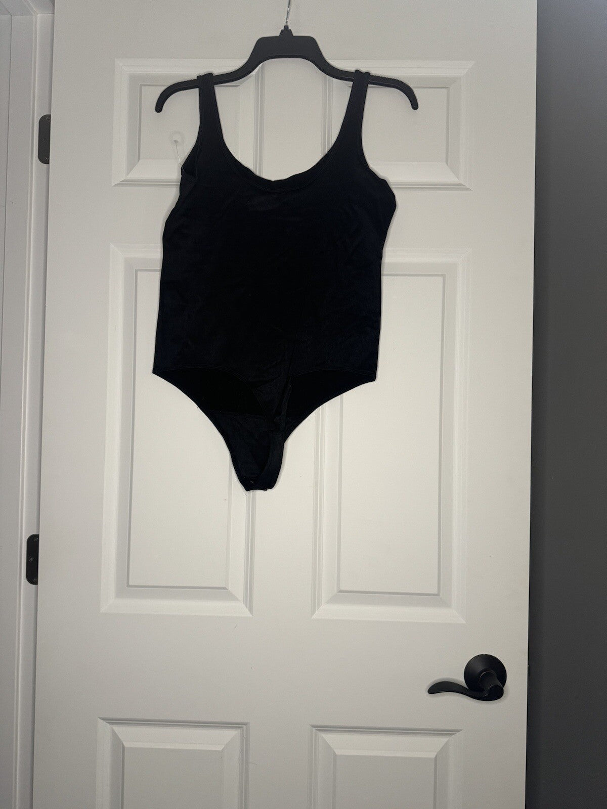 Abercrombie And Fitch Soft A And F Sleeveless Black Bodysuit Large Black 