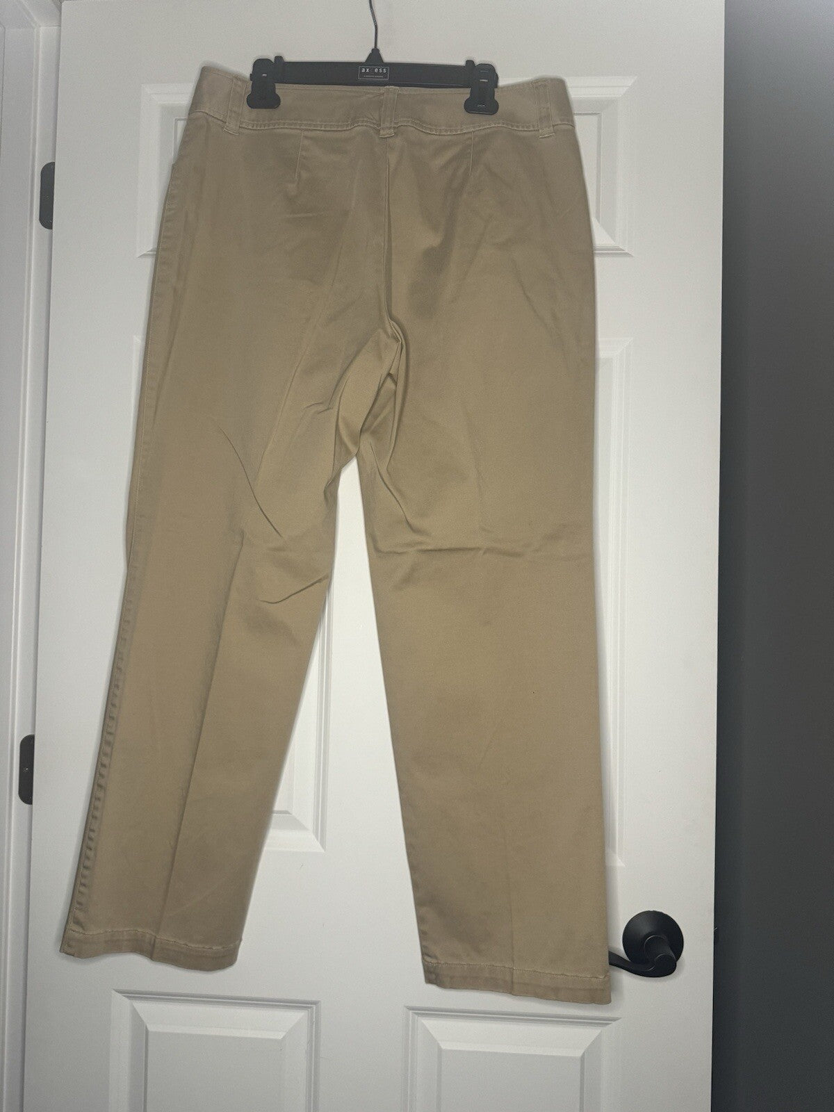Talbots Stretch Khaki Pants Size 12 Tan 