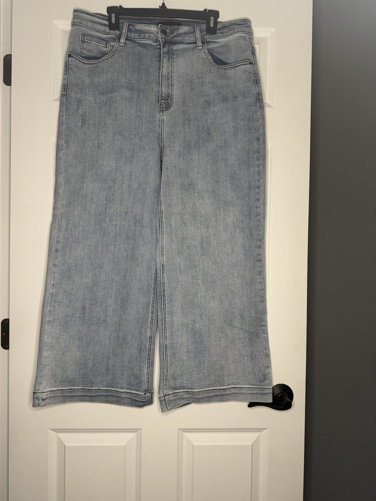 Risen 1xl Jeans Light Wash Wide Leg Style Fp_xrdp1252 