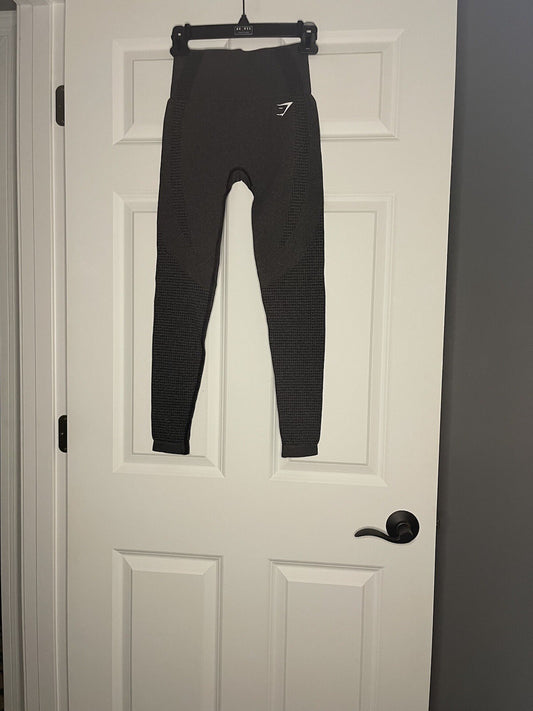 Gymshark Charcoal Seamless Leggings Small 