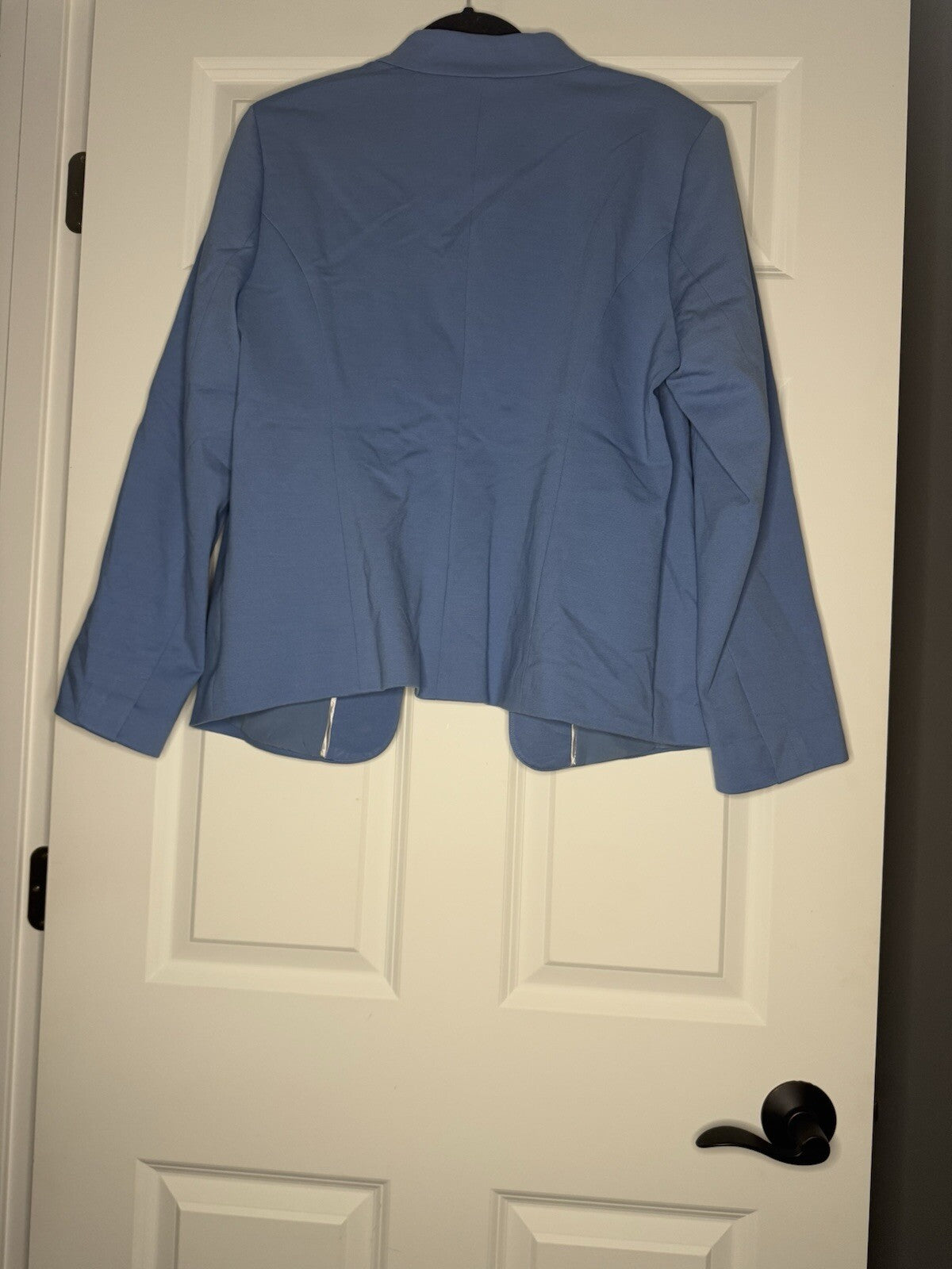 41 Hawthorn Froswick Notched Collar Ponte Blazer Blue Xl Nwt 