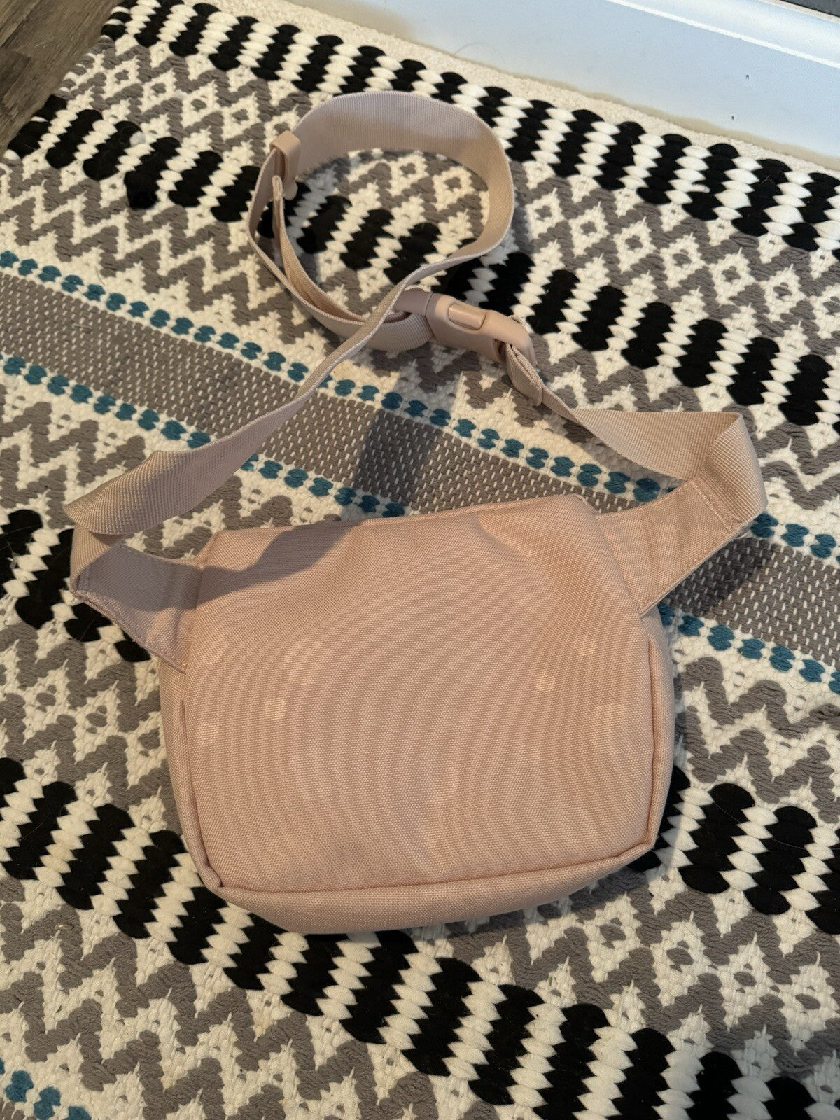 Herschel Fanny Pack Light Pink Print 