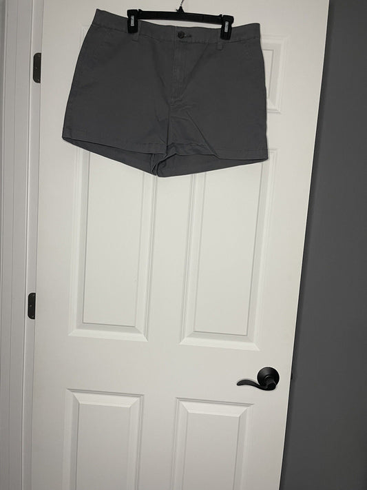 A New Day Stretch Shorts Size 16 Gray
