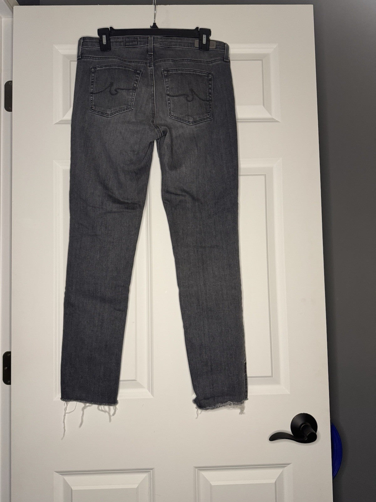 Adriano Goldschmied The Prima Ankle Cigarette Ankle Jeans Gray 29 