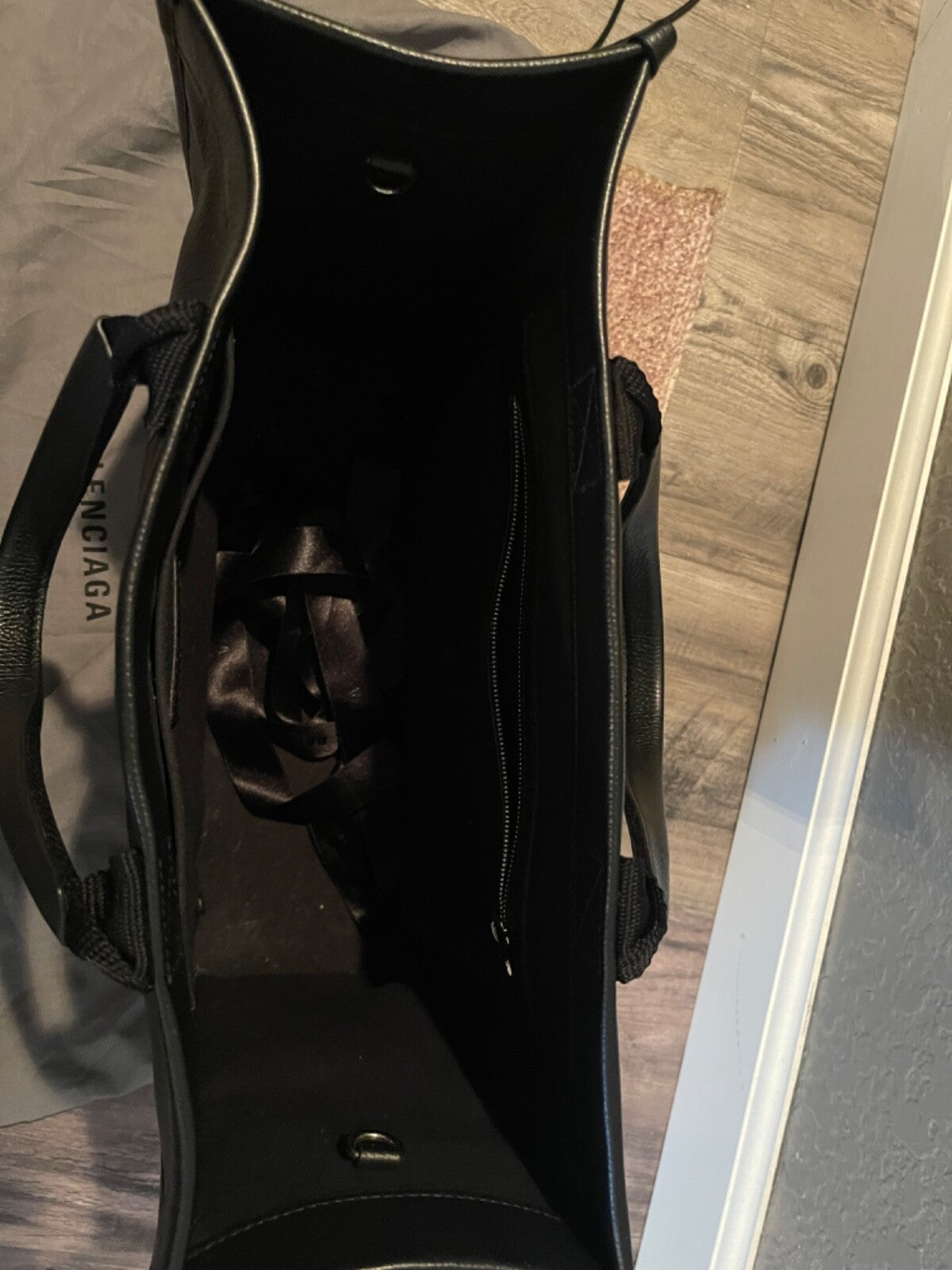 Balenciaga Tote Bag Black With Dust Cover 