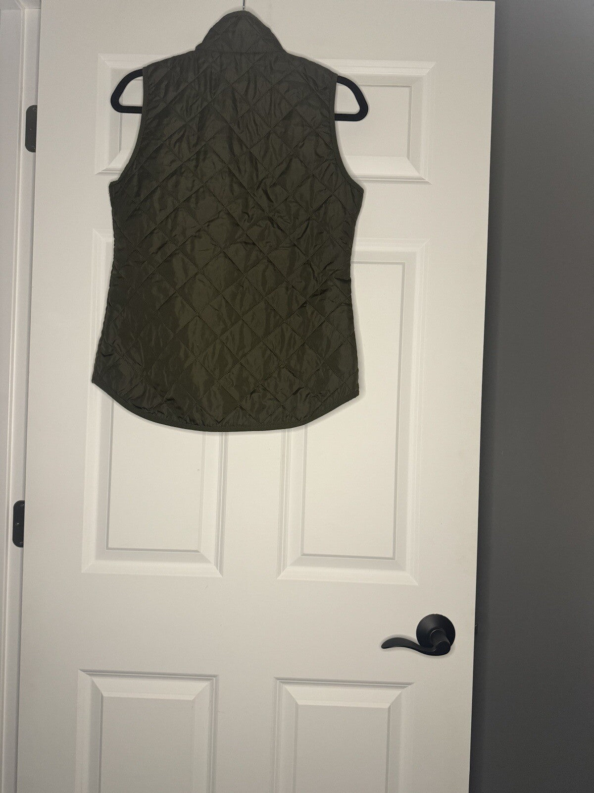 Old Navy Quilted Vest Small Green 