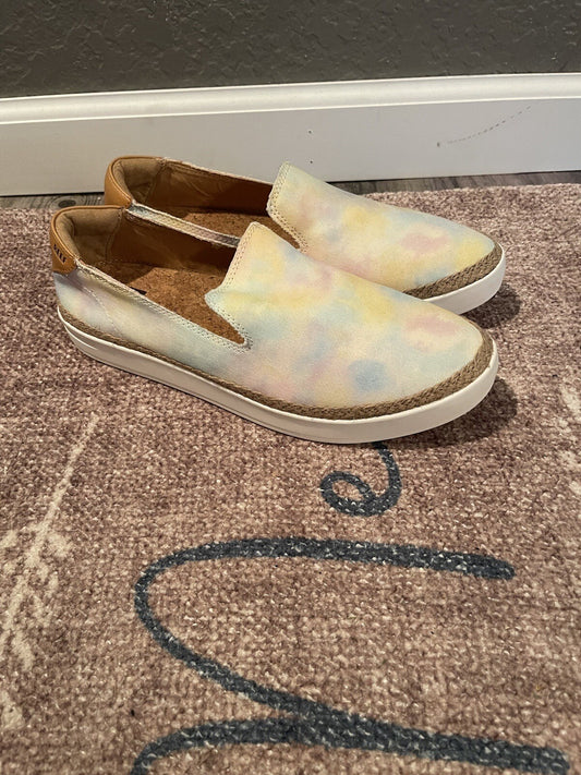 Reef loafers multicolored tie dye size 10 brand new 