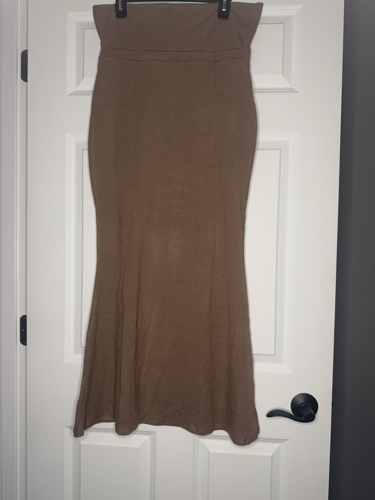 Chyrii 2 Piece Outfit Short Sleeve And Skirt Xl Brown Nwt 