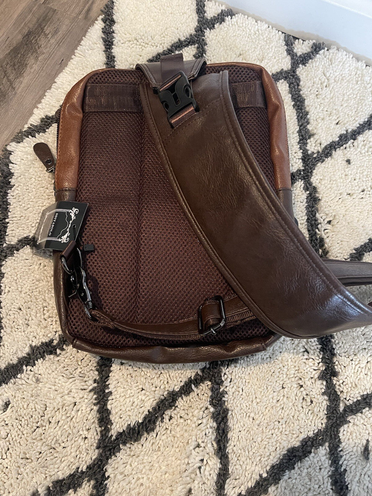 Sdiyabolo unisex shoulder bag brown NWT