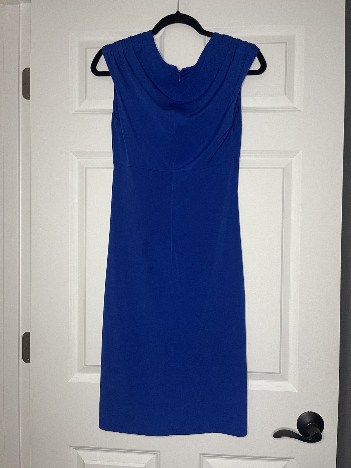 Calvin Klein sleeveless dress blue size 6 Just Drycleaned