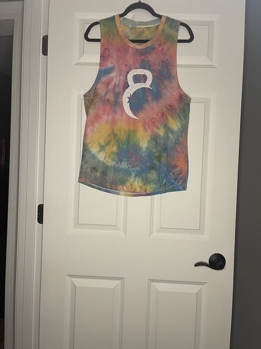 Zyia Kettlemoon Tank Top Xl Tie Dye Multicolor 