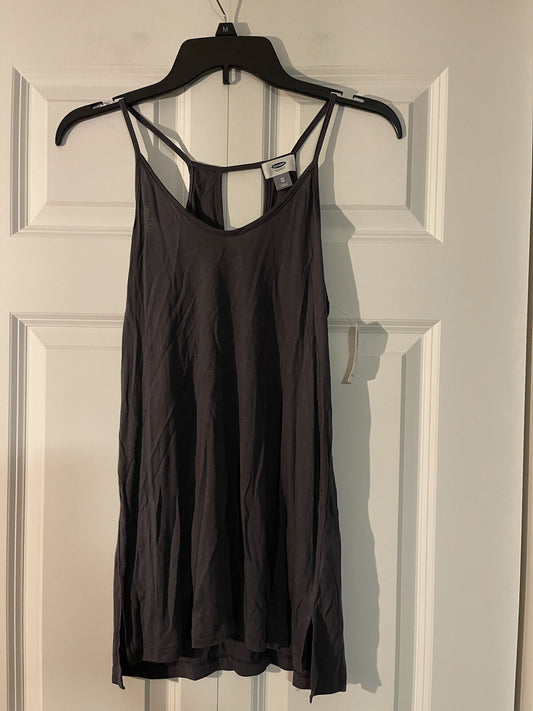 Old navy gray xs sleeveless blouse nwt