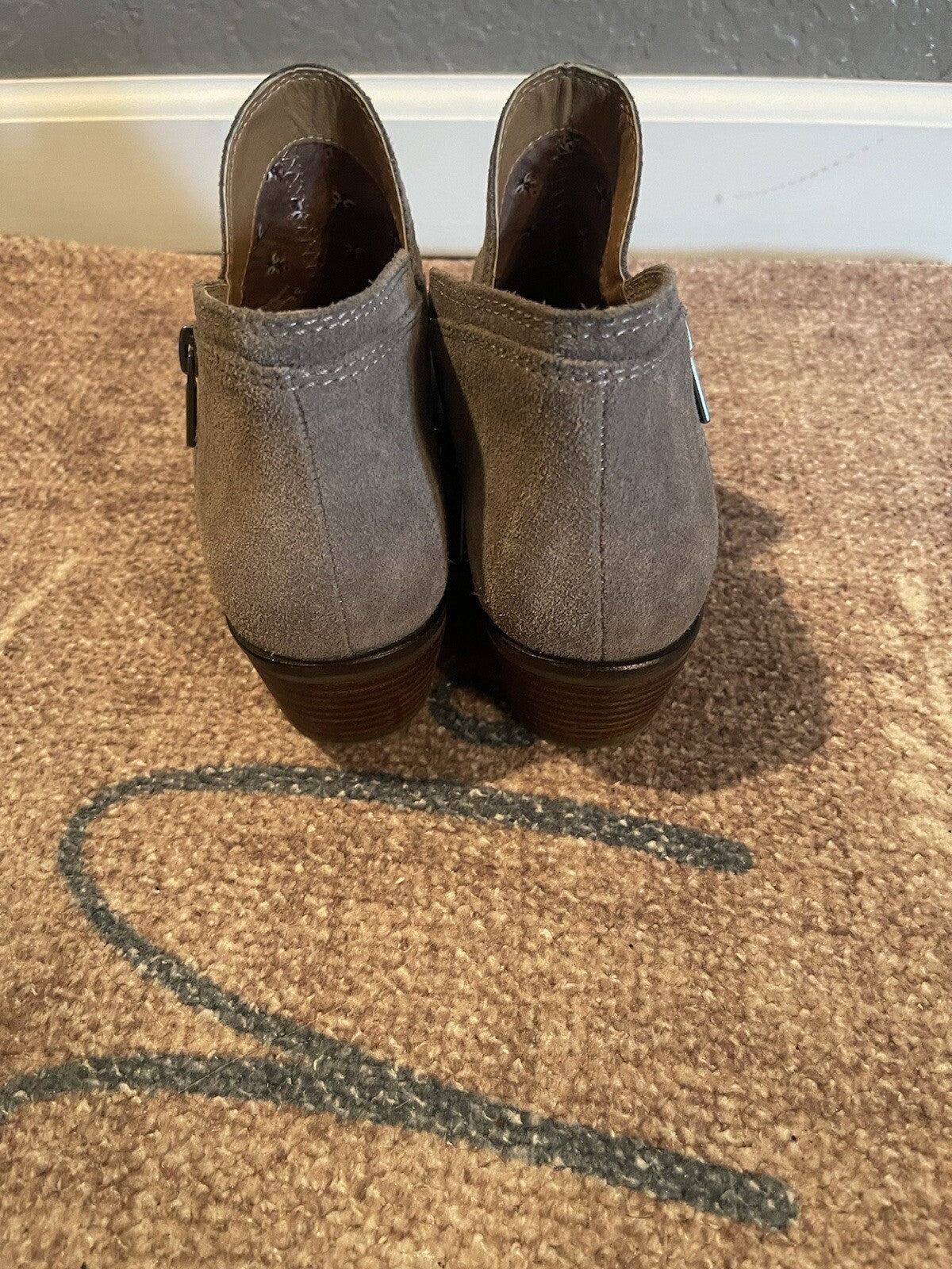 Lucky Brand Gray Booties Size 7.5